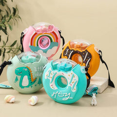 Donut Shaped Water Bottle - Portable Hydration Cup