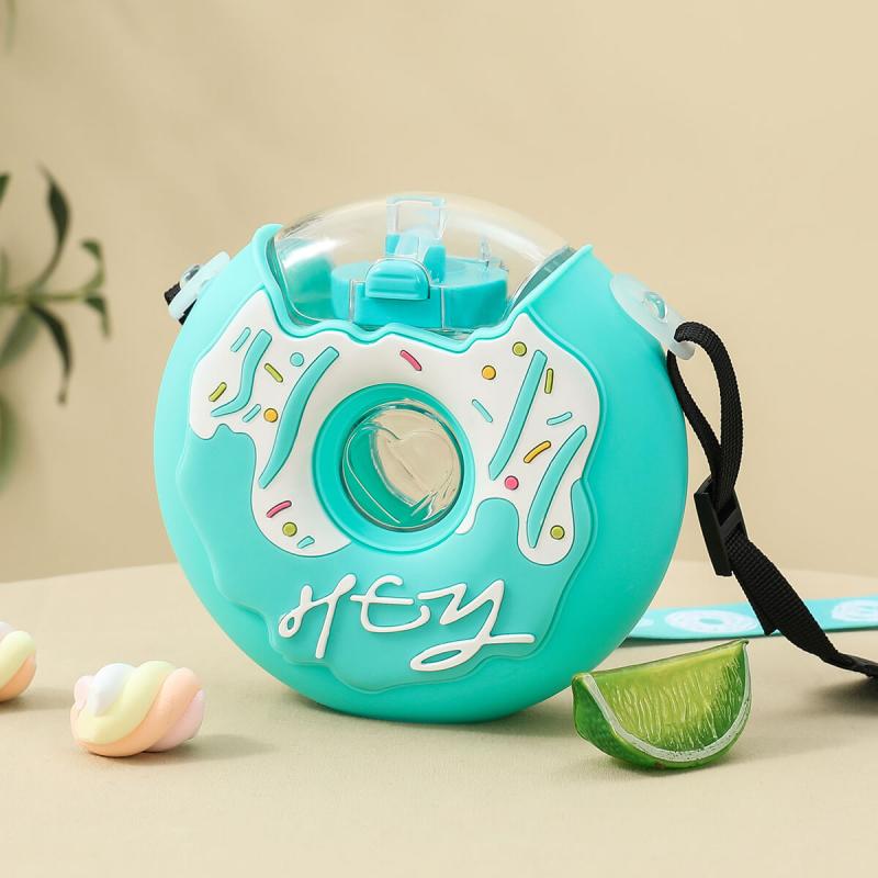 Donut Shaped Water Bottle - Portable Hydration Cup