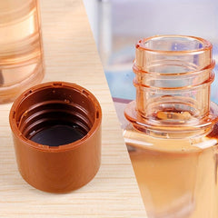 1pc Flat Portable Water Bottle 11oz Clear Water Cups Sports Drinking Cups