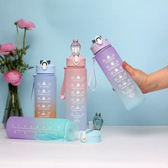 Motivational Water Bottle 30oz Sports Cup for Outdoor Activities