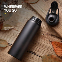 700ml Stainless Steel Sports Water Bottle for Camping Hiking Cycling