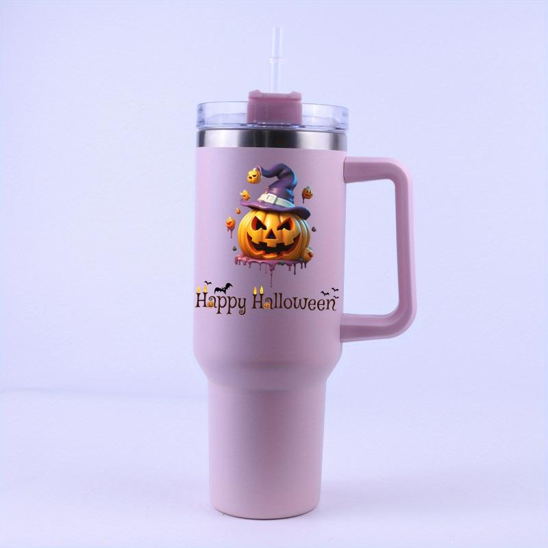 Happy Halloween Travel Mug Steel Vacuum Tumbler
