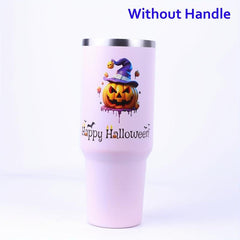 Happy Halloween Travel Mug Steel Vacuum Tumbler