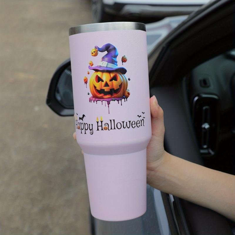 Happy Halloween Travel Mug Steel Vacuum Tumbler