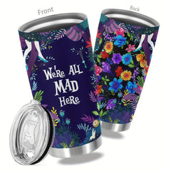 20oz Forest Flowers Stainless Steel Tumbler