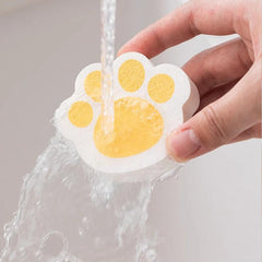 2pcs Cat Claw Glass Sponge Wipe - Household Cleaning Sponge
