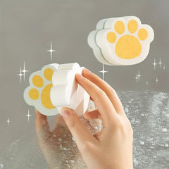 2pcs Cat Claw Glass Sponge Wipe - Household Cleaning Sponge