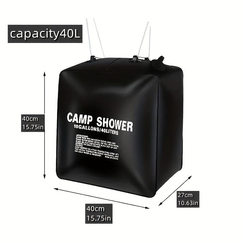 Solar Portable Camping Shower Bag 5/3Gal 10/5Gal Outdoor Traveling