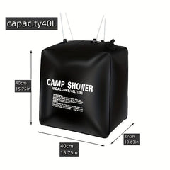 Solar Portable Camping Shower Bag 5/3Gal 10/5Gal Outdoor Traveling