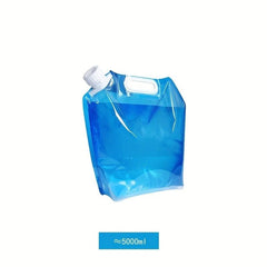 Portable Collapsible Water Bag 1-6 Gallon Capacity for Outdoor Activities
