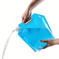 Portable Collapsible Water Bag 1-6 Gallon Capacity for Outdoor Activities