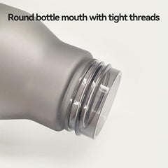 20oz Frosted Sports Water Bottle With Lifting Rope BPA Leak Proof