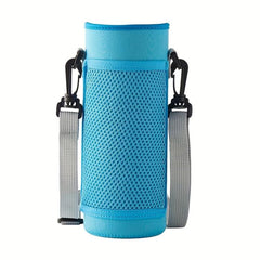 Water Bottle Pouch Vacuum Cup Holder With Strap Insulated Thermal Bottle Bag