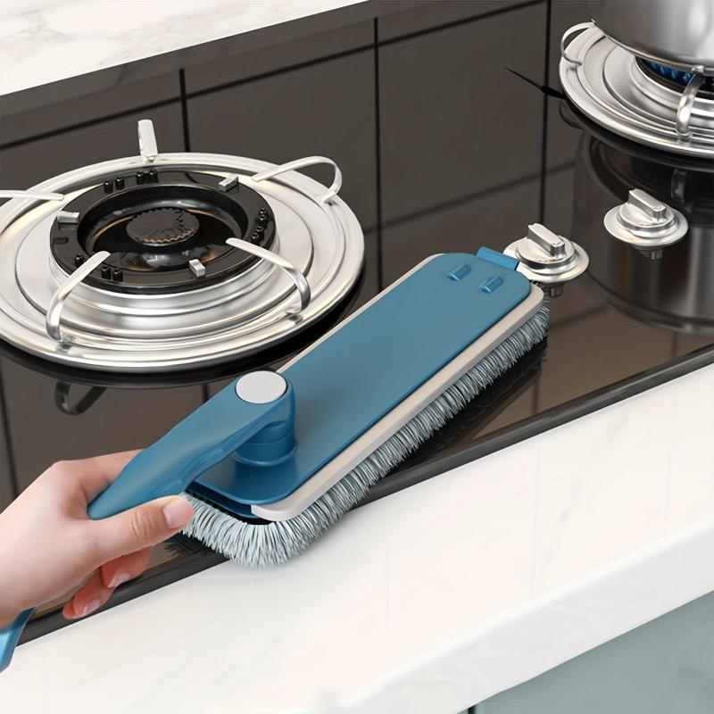 Folding Cleaning Brush Rotating Handle Household Wiper Scrubbing Dust Sweeping