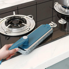 Folding Cleaning Brush Rotating Handle Household Wiper Scrubbing Dust Sweeping