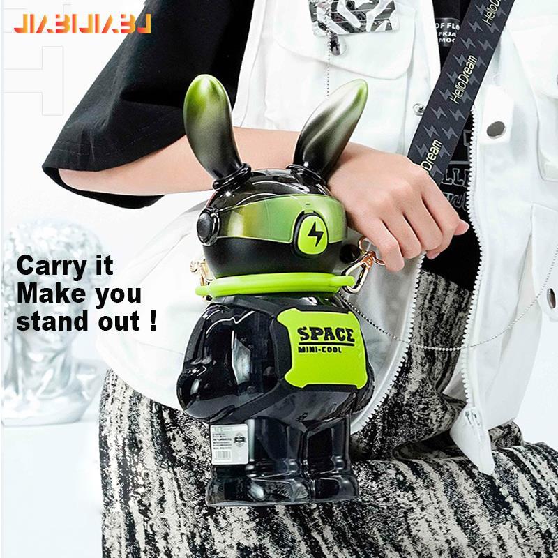 Lightning Rabbit Sports Water Bottle for Kids - Large Capacity Travel Cup