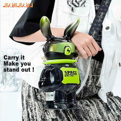 Lightning Rabbit Sports Water Bottle for Kids - Large Capacity Travel Cup
