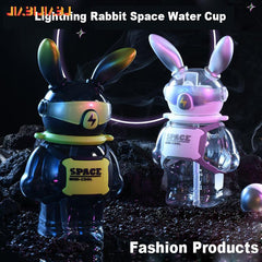 Lightning Rabbit Sports Water Bottle for Kids - Large Capacity Travel Cup