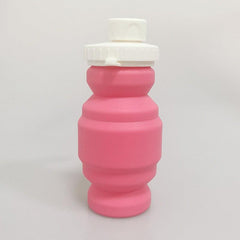 Collapsible Water Bottle Cups Leakproof Reusable BPA Silicone Foldable Travel