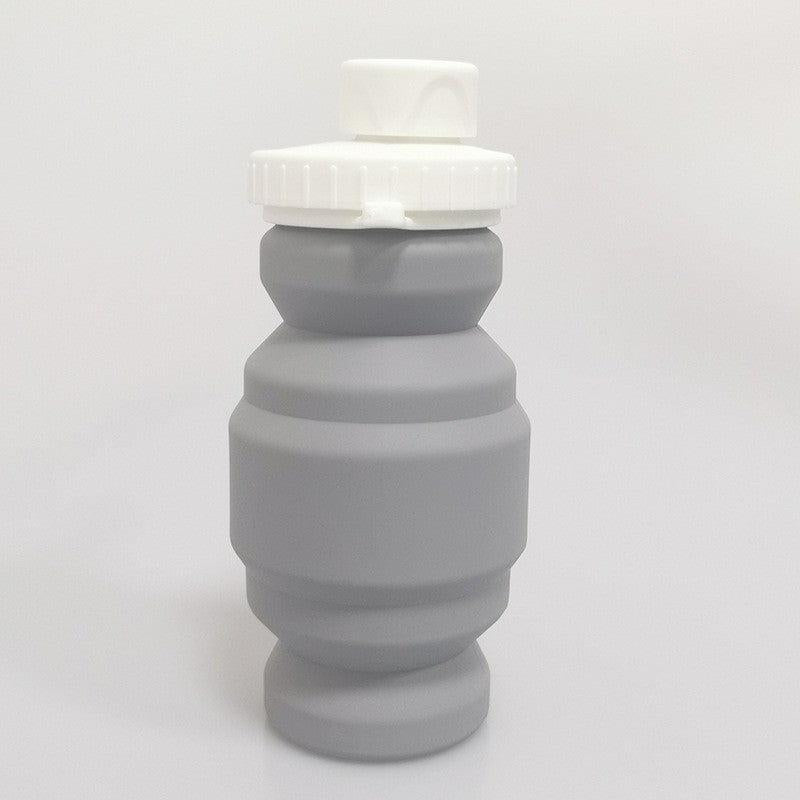 Collapsible Water Bottle Cups Leakproof Reusable BPA Silicone Foldable Travel