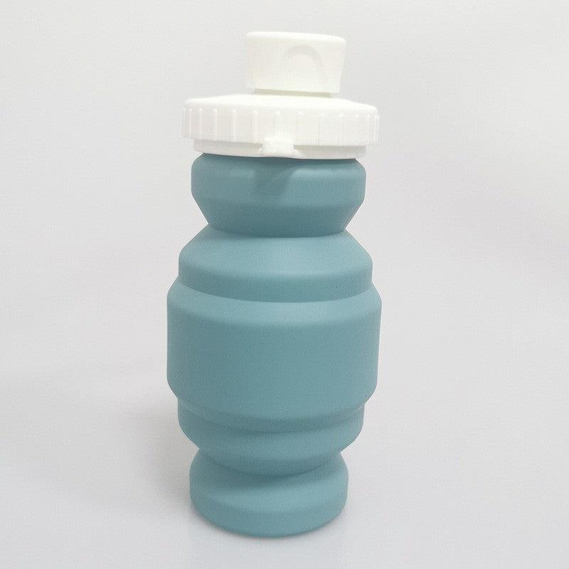 Collapsible Water Bottle Cups Leakproof Reusable BPA Silicone Foldable Travel