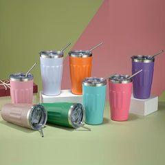 500ml Stainless Steel Tumbler Insulated Water Bottle