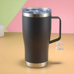 20oz Stainless Steel Tumbler With Lid and Handle