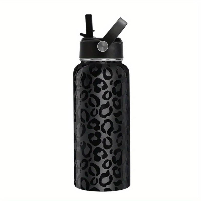 32oz Insulated Sports Water Bottle with Straw and Lid