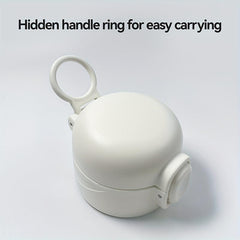 20oz BPA-Free Plastic Straw Cup with Cover & Lifting Ring