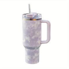 Sakura 40 OZ Stainless Steel Tumbler - Insulated Travel Mug