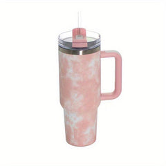 Sakura 40 OZ Stainless Steel Tumbler - Insulated Travel Mug