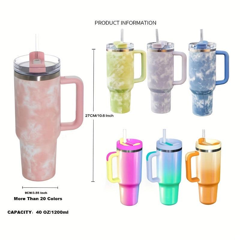 Sakura 40 OZ Stainless Steel Tumbler - Insulated Travel Mug