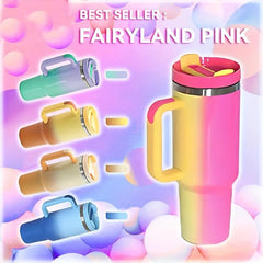Sakura 40 OZ Stainless Steel Tumbler - Insulated Travel Mug