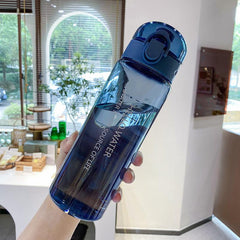 26oz Clear Plastic Sports Water Bottle