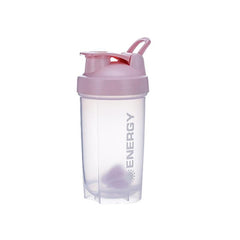 Large Capacity Sports Shaker Bottle with Shaker Ball and Scale 16.9oz