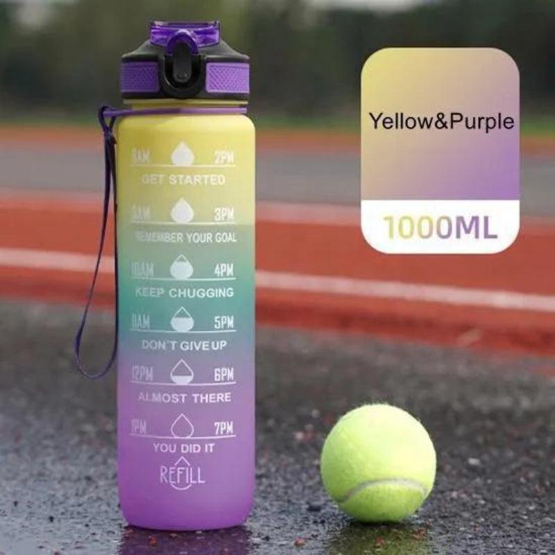Sports Water Bottle with Carrying Strap - 20 oz