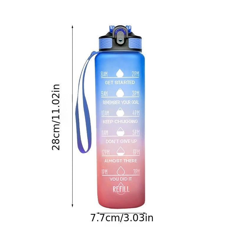 Sports Water Bottle with Carrying Strap - 20 oz