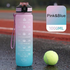 Sports Water Bottle with Carrying Strap - 20 oz