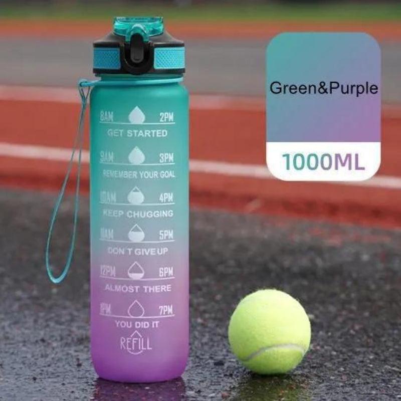 Sports Water Bottle with Carrying Strap - 20 oz