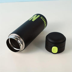 Stainless Steel Insulated Vacuum Flask 450ml - Hot & Cold Beverage Travel Cup