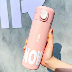 Stainless Steel Insulated Vacuum Flask 450ml - Hot & Cold Beverage Travel Cup