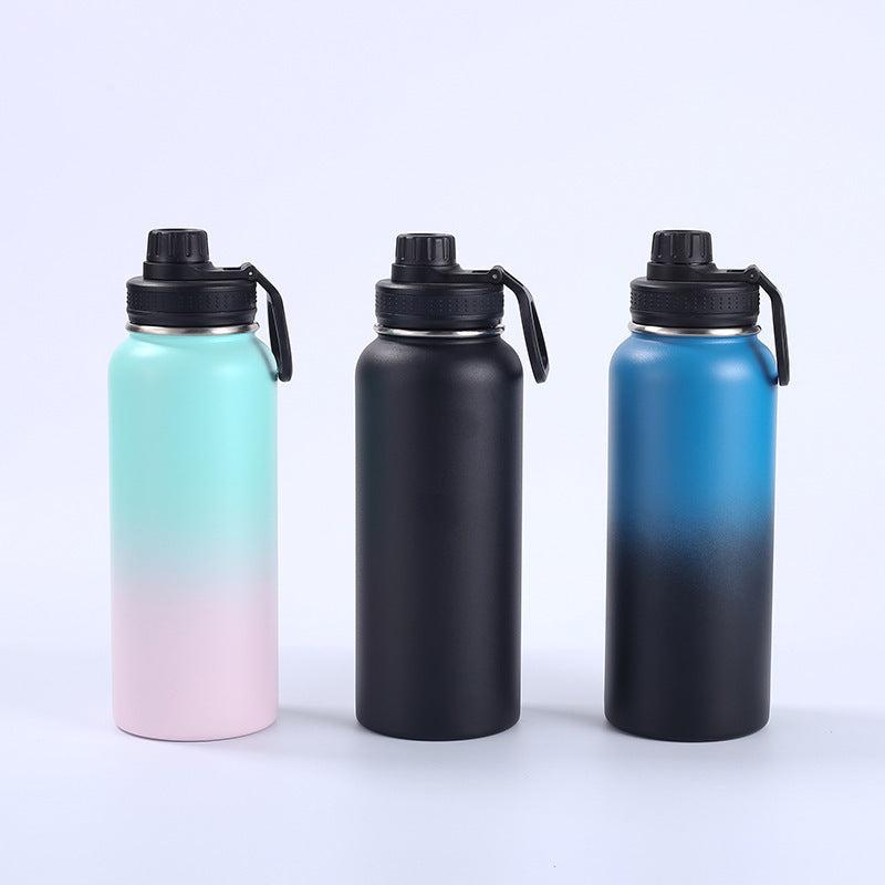 Insulated Stainless Steel Sports Water Bottle - Portable Travel Cup