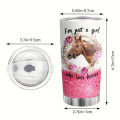 20oz Insulated Stainless Steel Tumbler With Lid
