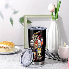 20oz Halloween Stainless Steel Tumbler Double Wall Vacuum Insulated Travel Mug