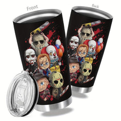 20oz Halloween Stainless Steel Tumbler Double Wall Vacuum Insulated Travel Mug
