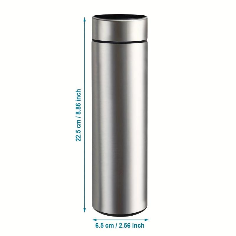 Smart Thermal Water Bottle 17oz with Temperature Display