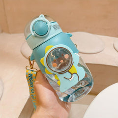 Cute Cartoon Straw Water Cup 23oz for Kids & Adults