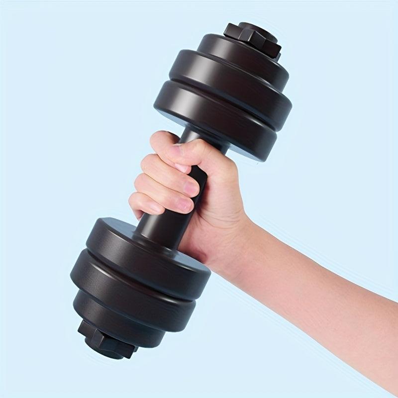 Water Filled Dumbbells Adjustable Portable Home Office Fitness 830ml