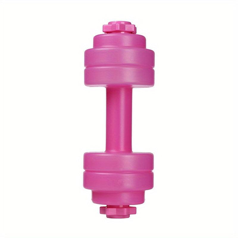 Water Filled Dumbbells Adjustable Portable Home Office Fitness 830ml