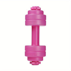 Water Filled Dumbbells Adjustable Portable Home Office Fitness 830ml